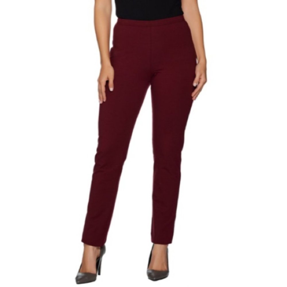 🥀NAPA VALLEY🥀COMFORT WAIST STRAIGHT LEG TROUSERS